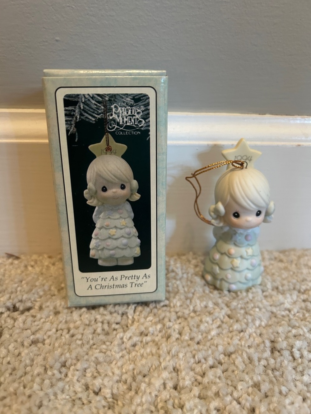 Precious Moments - You’re As Pretty As A Christmas Tree. 1994